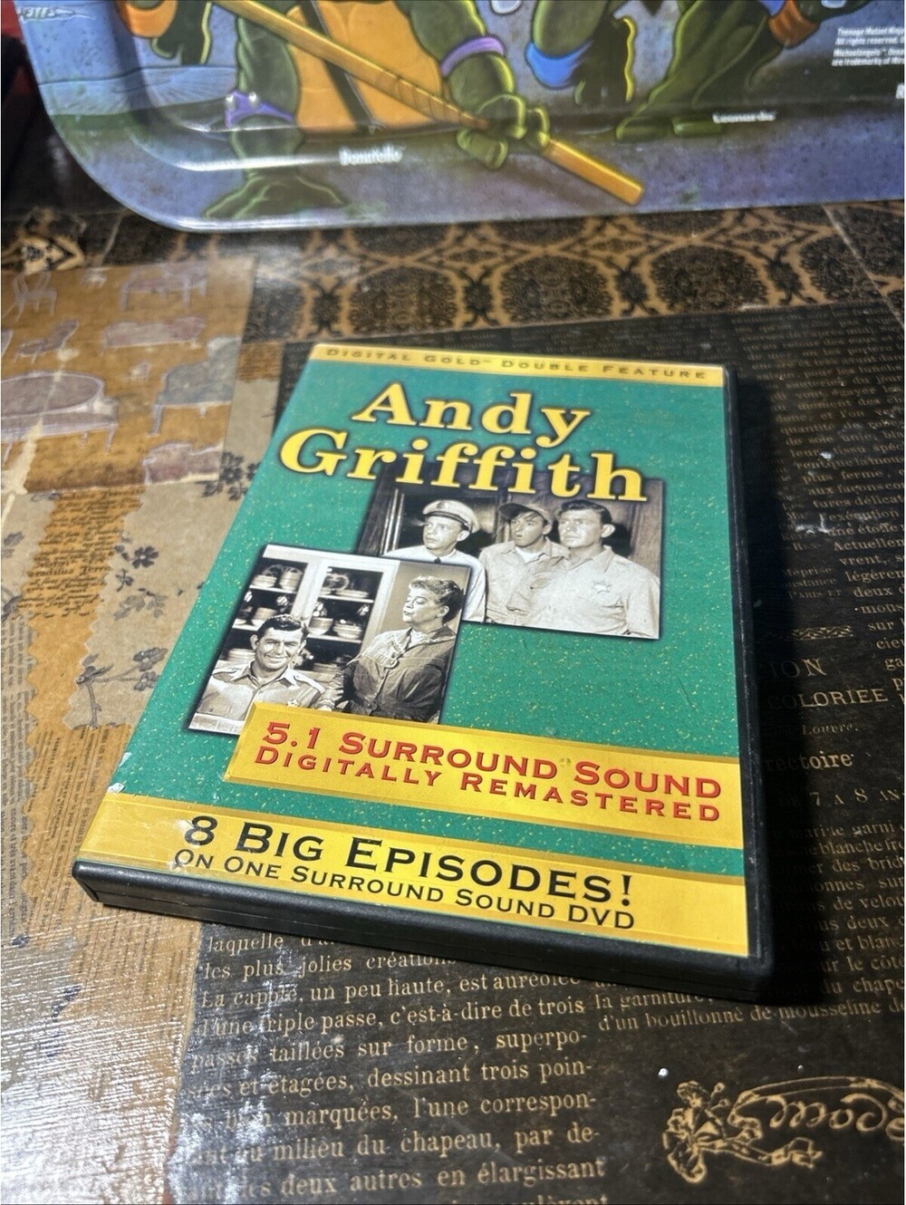Andy Griffith Show- 8 Episodes DVD